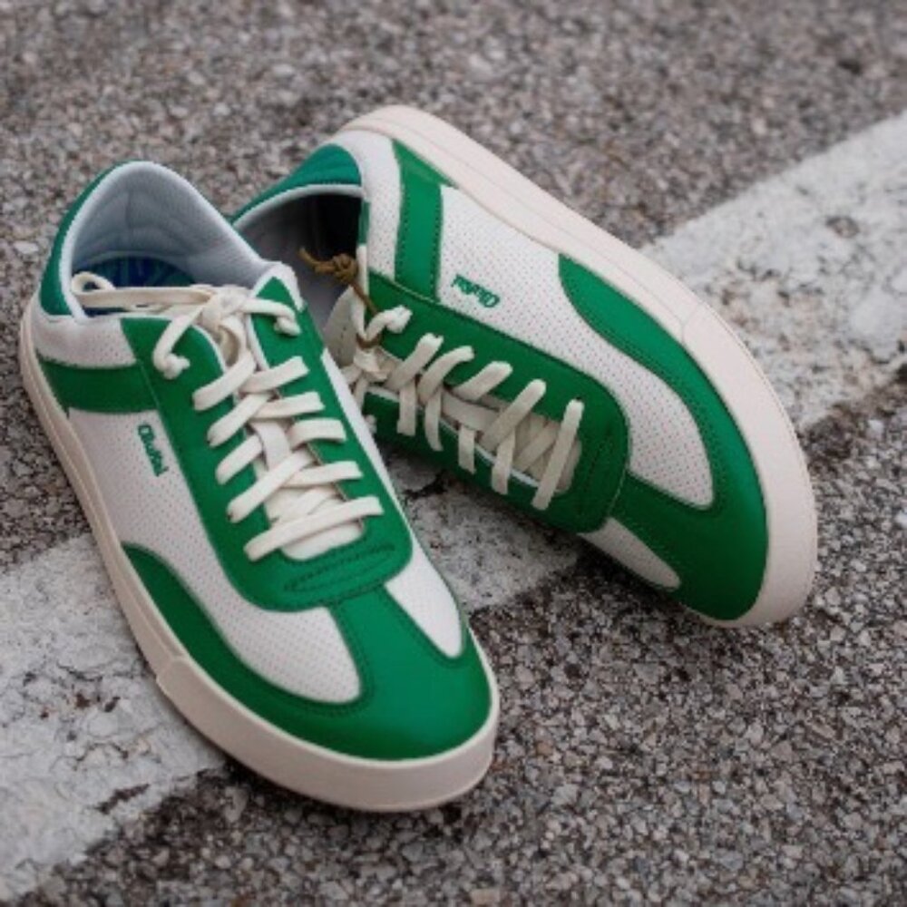 OluKai Kīlea Sneakers | Women’s US 10 / EU 40 | White & Bamboo